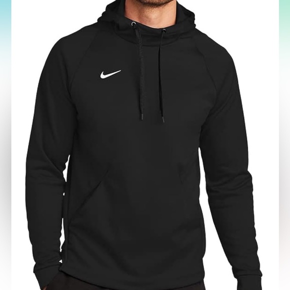 Nike Other - NIKE dri-fit, black sweatshirt, with hat, size: 2XL